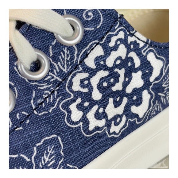 Pro Keds Blue Floral Canvas Sneaker Mens 5M 6M | Womens 7M 8M - Picture 13 of 16